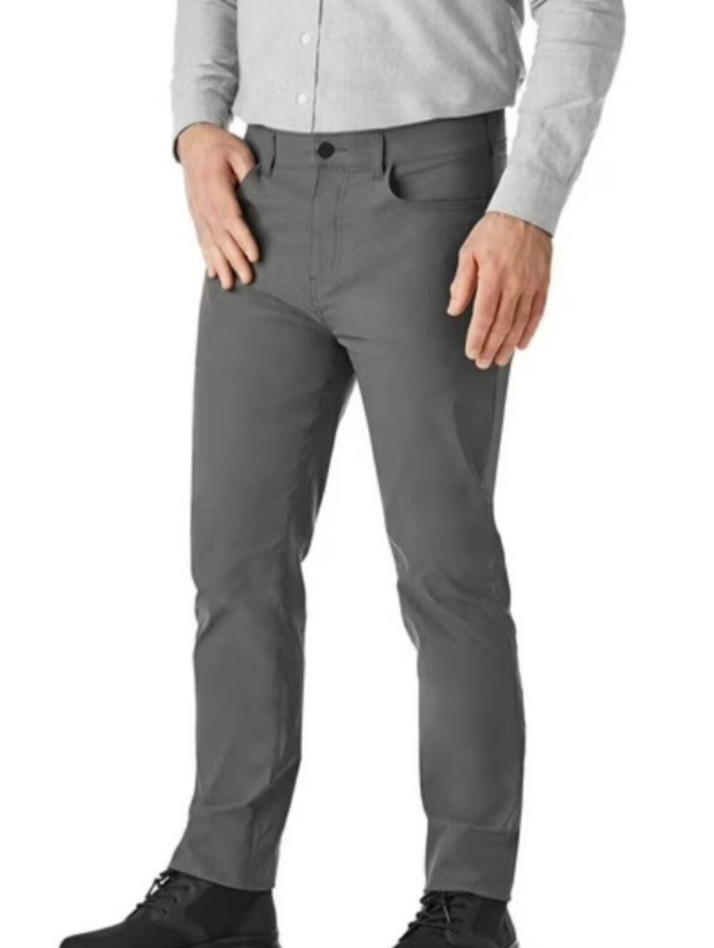 Members Mark Mens Size 36 X 30 Denali Straight Fit 5 Pocket Performance Pant